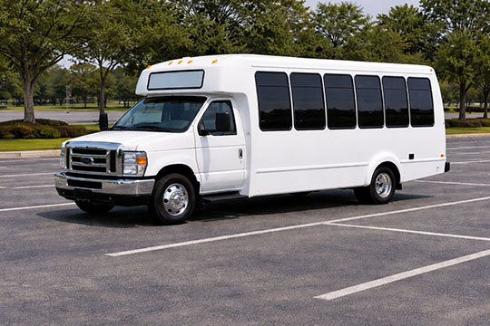 20-passenger minibus available for charter in Miami, FL