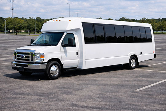 25-passenger minibus available for charter in Miami, FL
